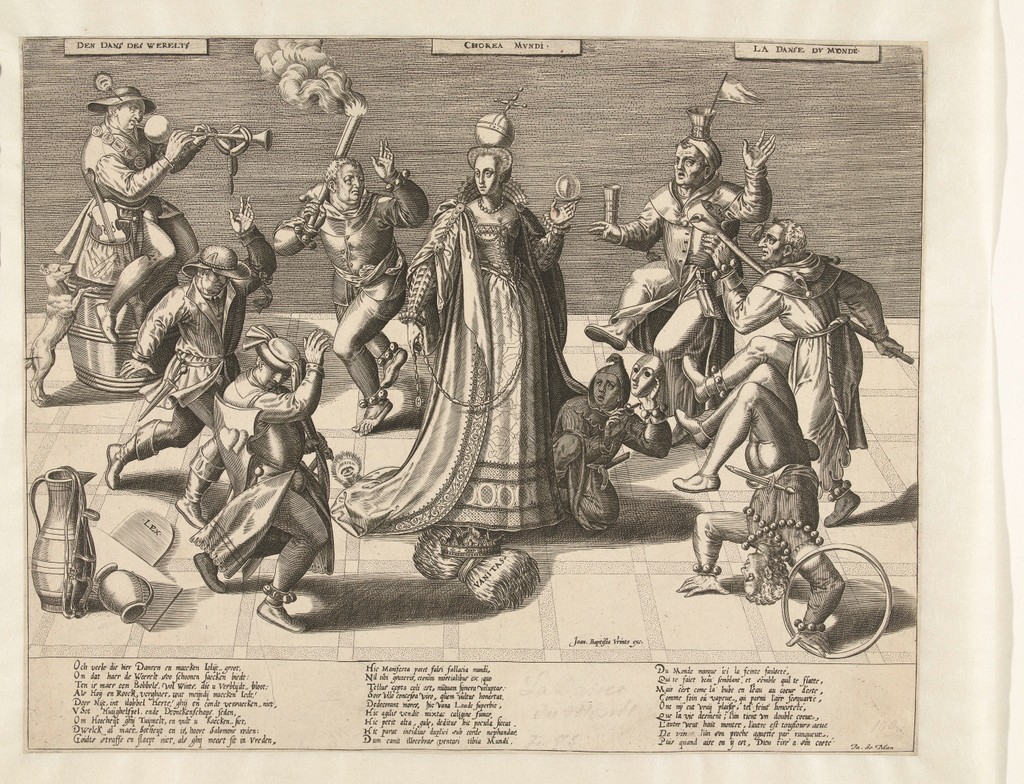 La danse du monde, ca 1600, auteur anonyme. Œuvre conservée au Rijksmuseum, Amsterdam. Source : Artstor