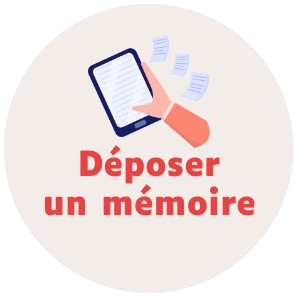 Déposer un mémoire